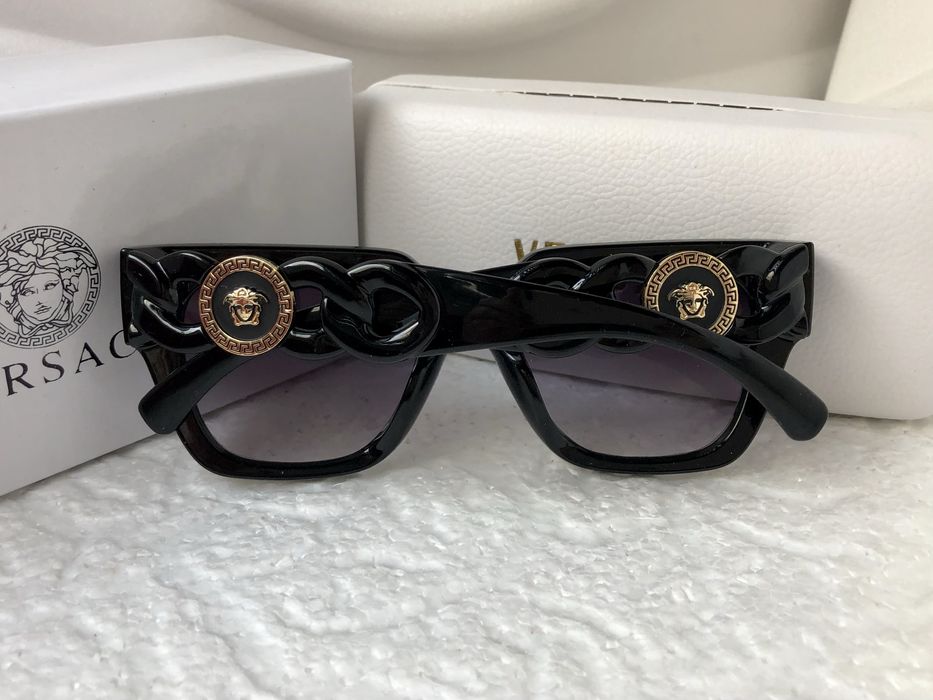 Дамски слънчеви очила котка черни розови