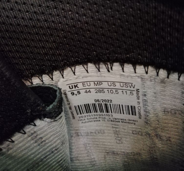 HAIX ghete piele 44 bărbați GORETEX | produs NOU | transport GRATUIT‼️