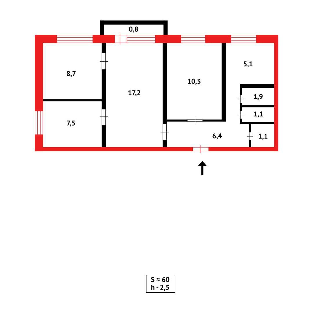 / Продам 4х ком квартиру, мкр 1а дом 23. Торг.