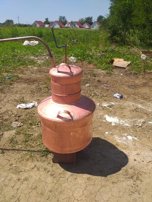 Vand cazan de țuică la 110 de Litri cu fundul de 4 mm