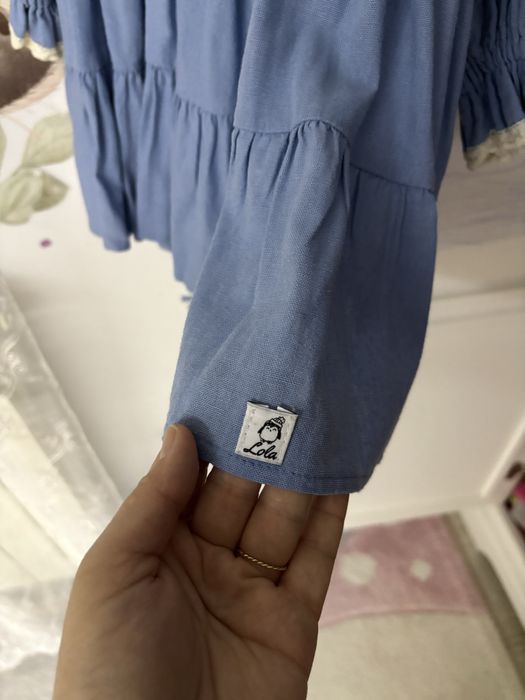 Vand rochita din in facuta pe comanda, marimea 92