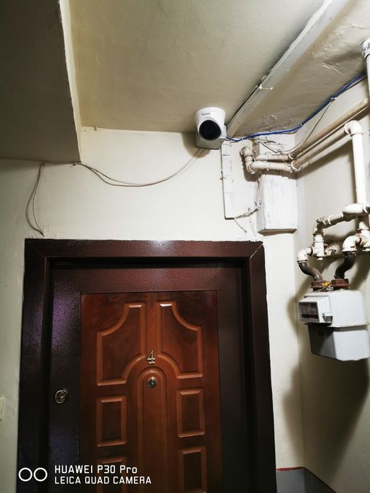 Instalare camere supraveghere, interfoane blocuri, iluminat cu senzori