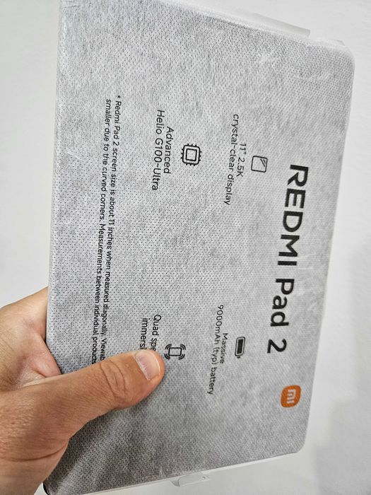 Tableta redmi pad 2 nou Sim neactivat 0 sec Garantie 30 zile.