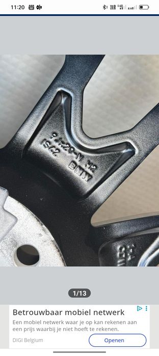 Jante(roți Originale) BMW seria 4, G26 seria 5 G30, G31 R20