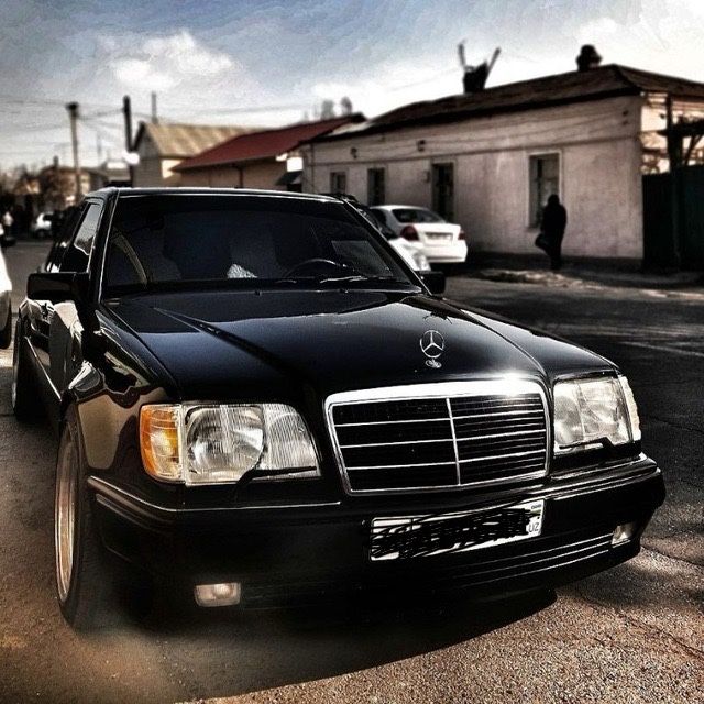 Mercedes w124, сделанный под волчок