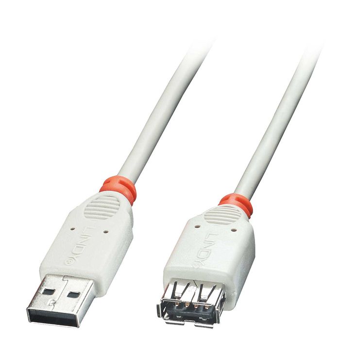 Кабел USB удължителен Lindy 2m.