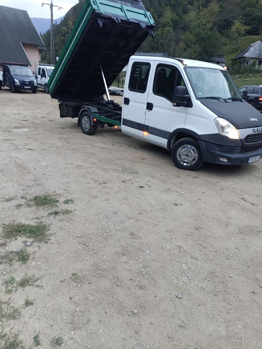 Iveco Daily Doka 7locuri și benă basculabil pe 3 parti fara Klima
