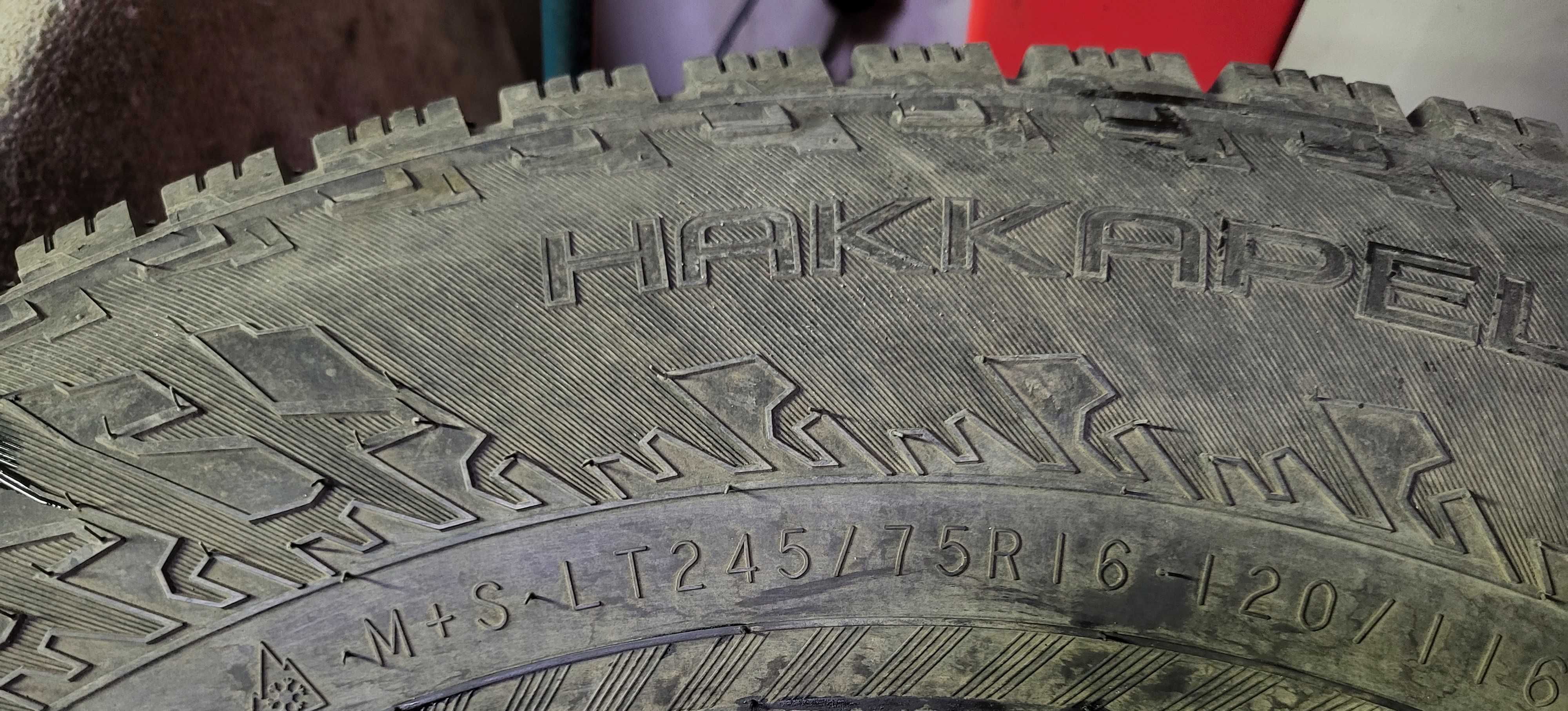 Шины Nokian Hakkapeliitta LT3 245-75-R16