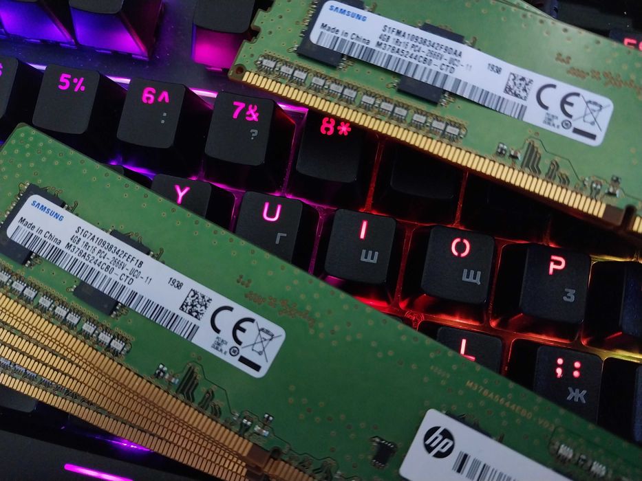 Crucial+Samsung DDR4 3200Mhz+2666Mhz