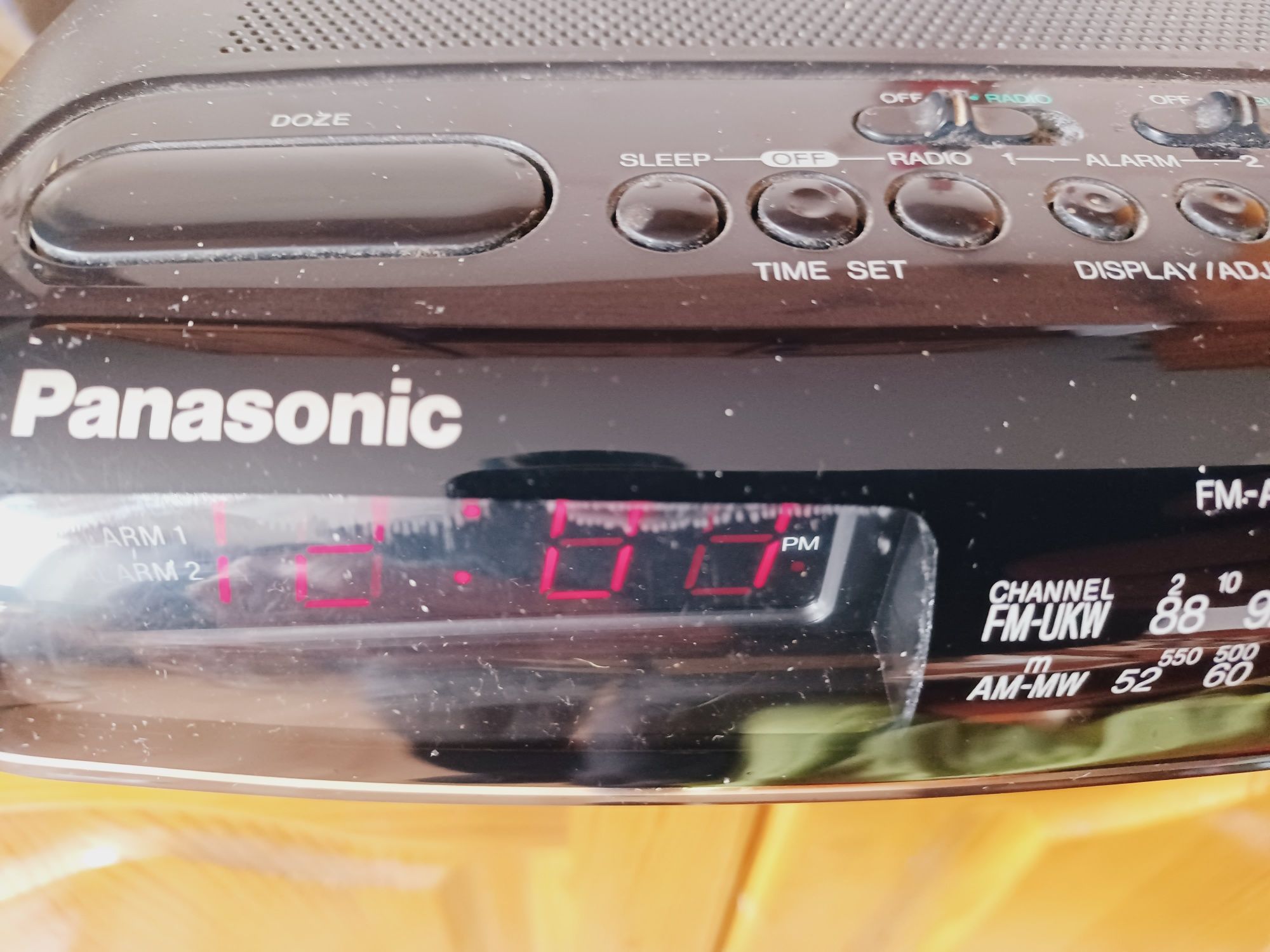 Панасоник Panasonic  Радио Будилник Часовник