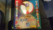 Album Panini 2002 world cup incomplet