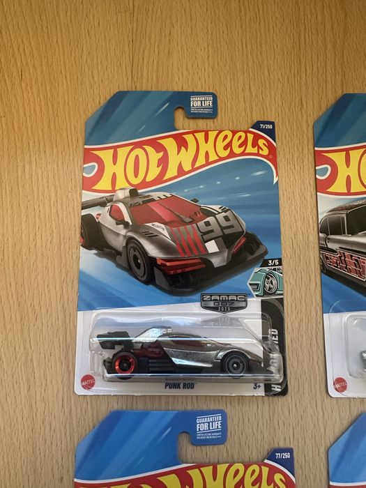 Hot Wheels ZAMAC - BMW 2002, Cadillac, ‘55 Chevy, Punk Rod