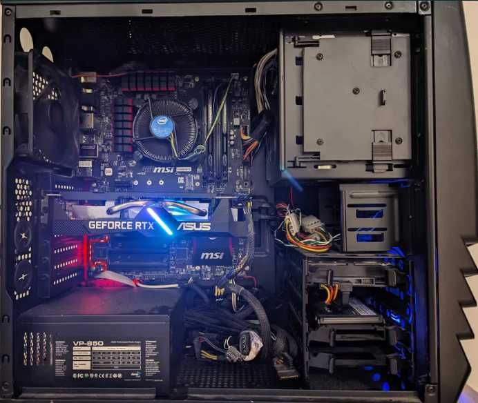 Gaming PC RTX 2060 12GB OC Gaming Edition, QuadCore i5-4690K 3500 MHz