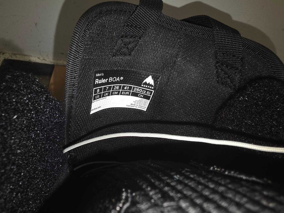 сноуборд обувки burton ruler  BOA