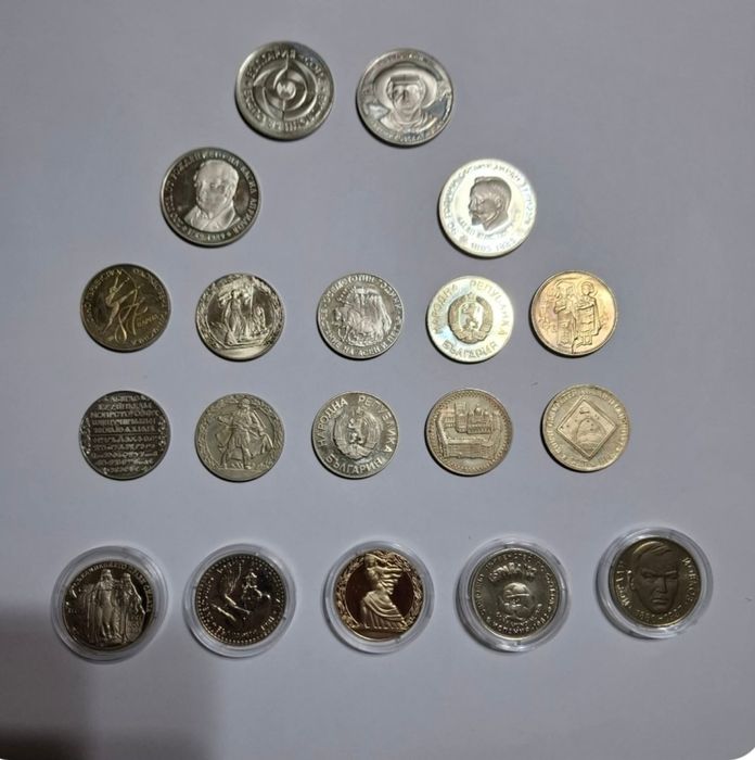 Огромен лот Български банкноти и монети