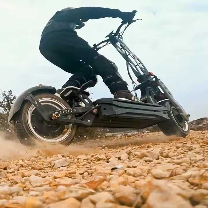 HEZZO F9 – Електрическа тротинетка с демпфер, 8000W, 90 км/ч