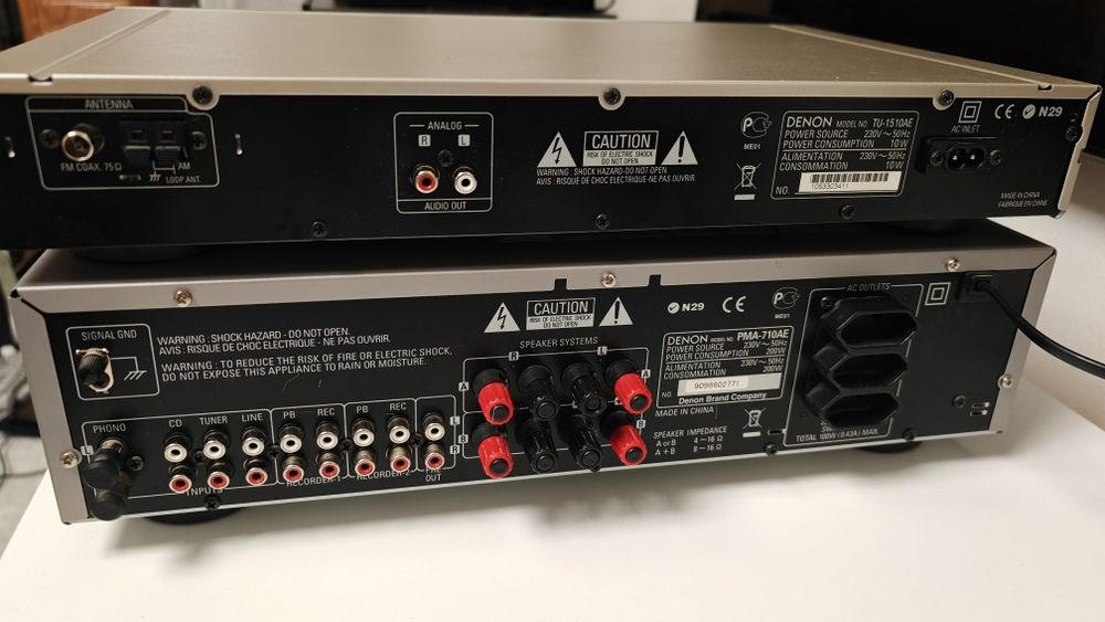 Amplificator Denon PMA-710AE  Tuner Denon TU-1500AE