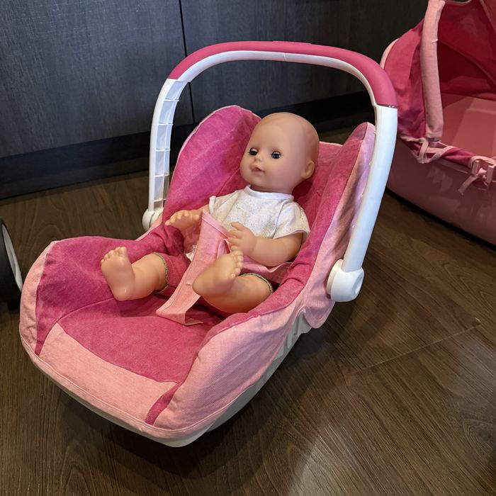 Количка за кукли 3 в 1