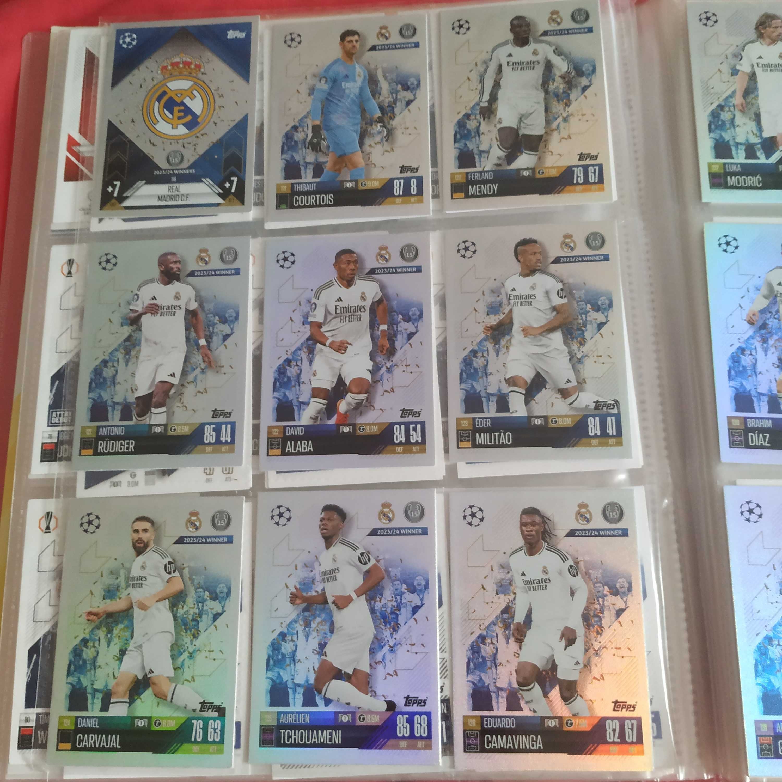 Футболни карти Match Attax. REAL MADRID.