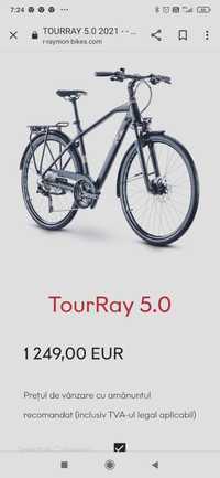 Bicicleta raymon tourray 5.0 ca nou