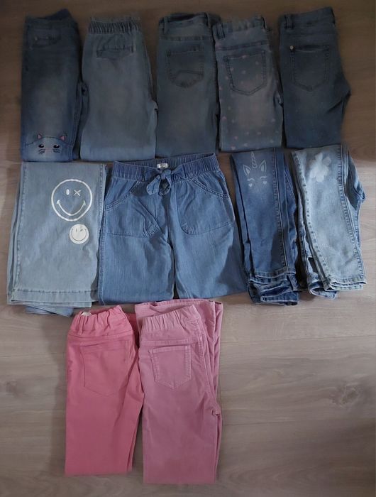 Lot jeans marimea 128-134