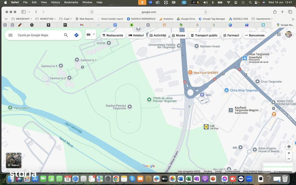 Teren de vanzare in rond Universitatea Valahia| 3000-17.000 mp