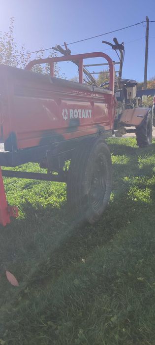 De vânzare motocultor+remorcă