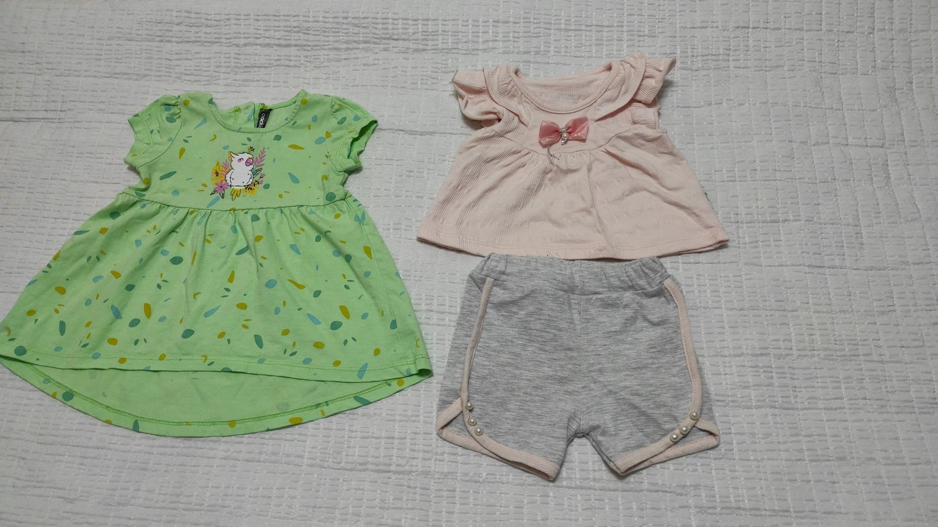Одежда на девочку от рождения до 9 месяцев