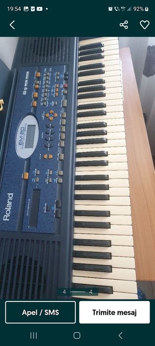 Orga pian Yamaha YTP 210,GEMusic Roland Casio
