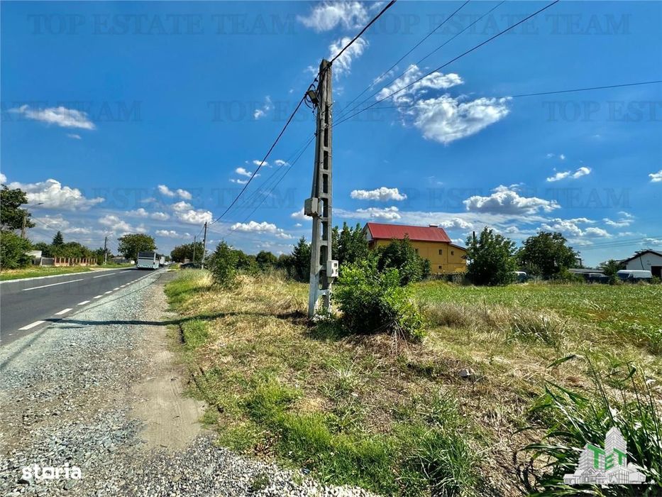 Frumusani DN4  Calarasi  Teren stradal de vanzare