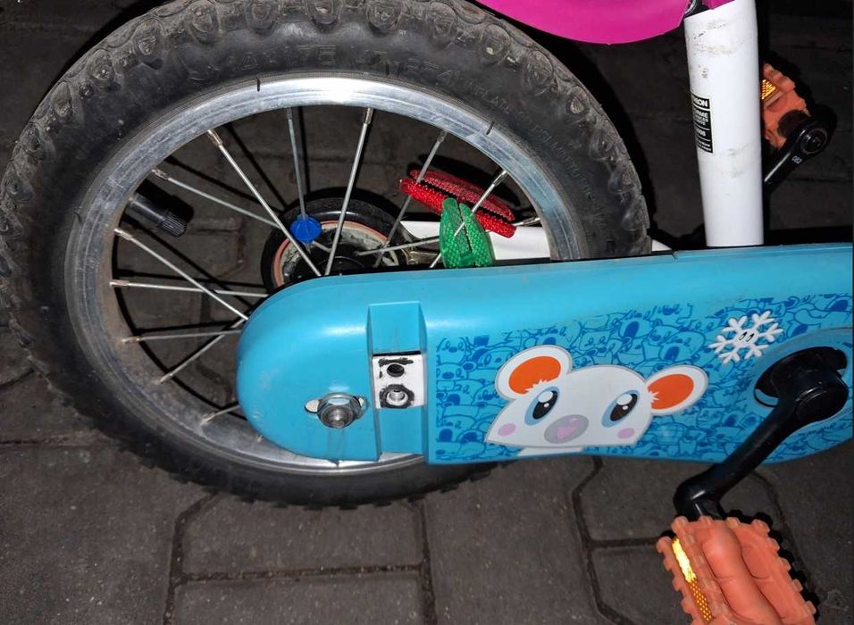 Bicicleta 14 inch 3-5 ani 100 Artic B'TWIN