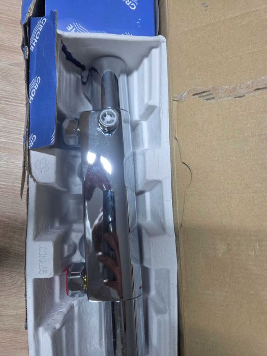 Grohe Precision baterie de duș perete cu termostat crom 34840000
