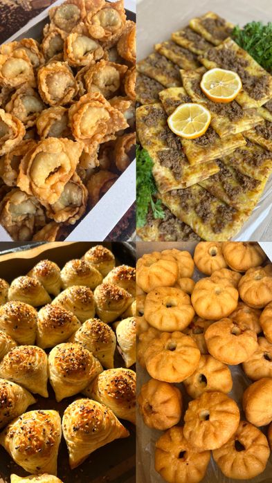 Qovurma chuchvara, paramach, yupqa, somsa.