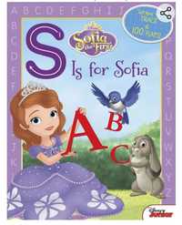 S is for Sofia. Carte pt. invatarea alfabetului. Urmareste cu degetul.