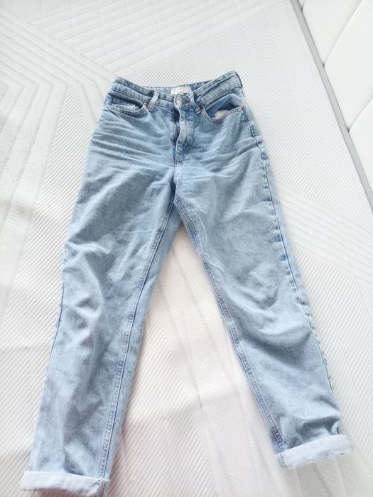 Дамски сини дънки