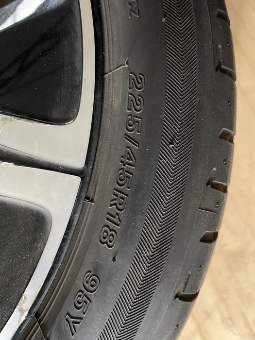 Jante Roti 18 Mercedes CLA A B Class Anvelope 225 45 18 / 245 40 R18