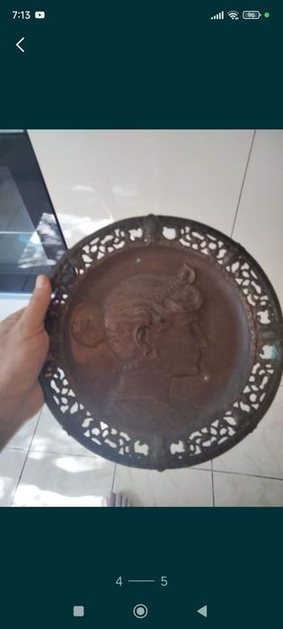 Ceas de perete și Tablou foarte vechi