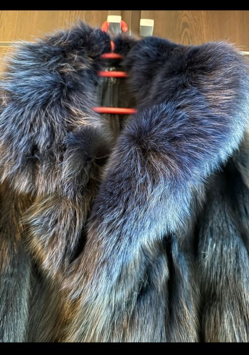 Blana naturala de vulpe polara