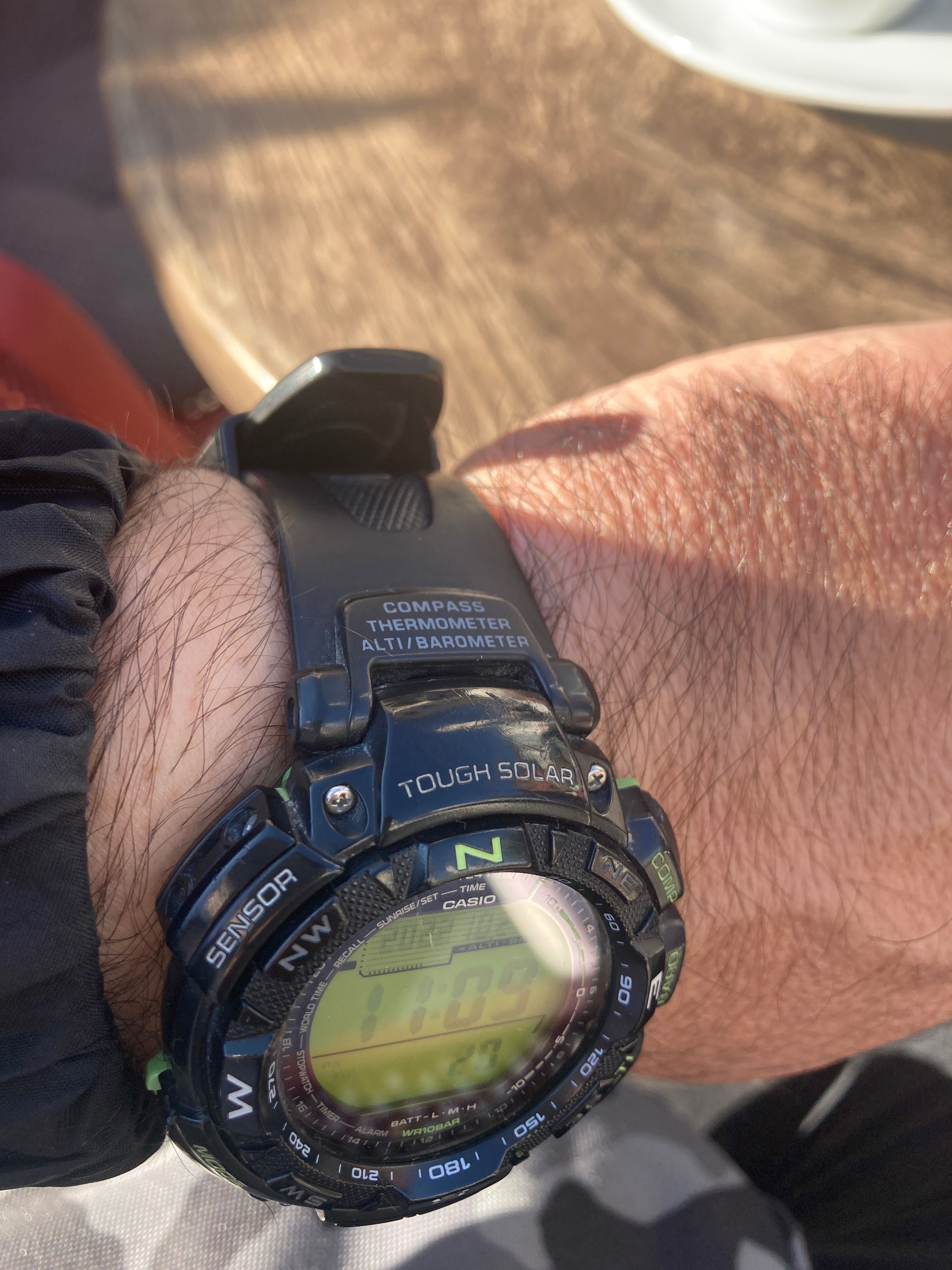 Casio protrek tough solar!!