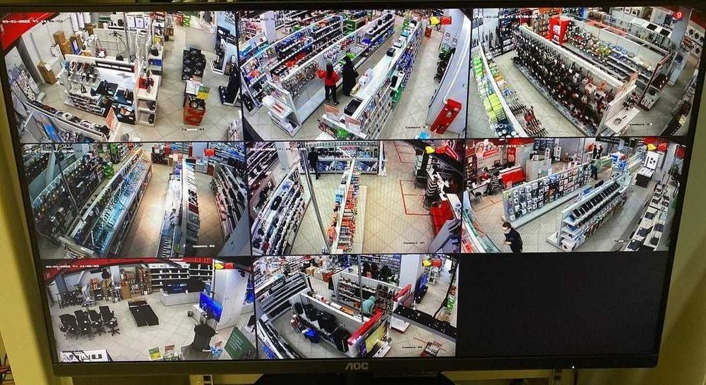 Установка видеонаблюдения,домофонов, сигнализации