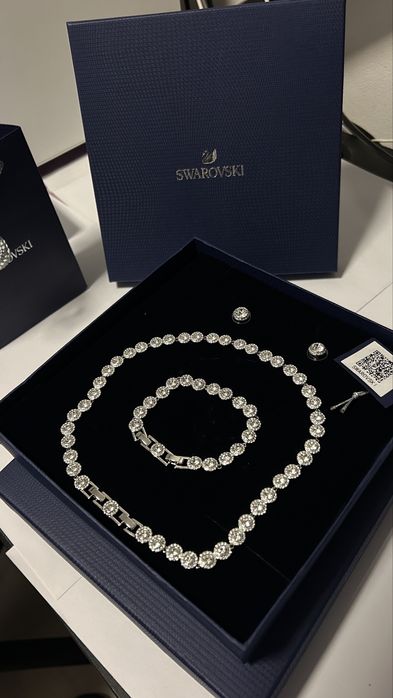 Set swarovsky angelic silver