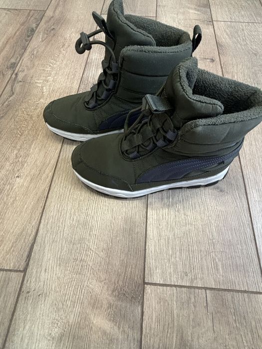 Зимние детские сапоги PUMA на 7 лет
