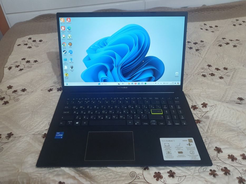 Стильный Шустрый Core i5 11 поколение ASUS В отл сост/Full HD/SSD512GB