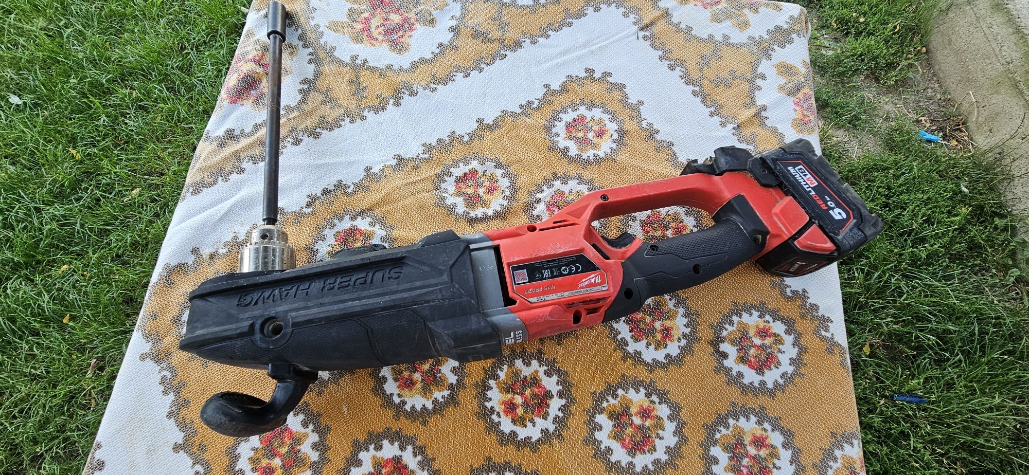 Mașină de găurit la unghi Milwaukee M18 FRAD2 cu acumulator