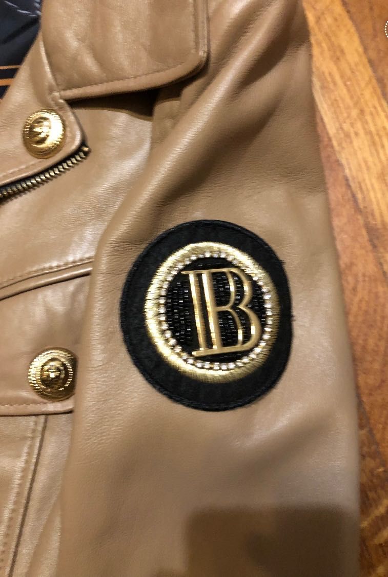 Яке естествена кожа Balmain