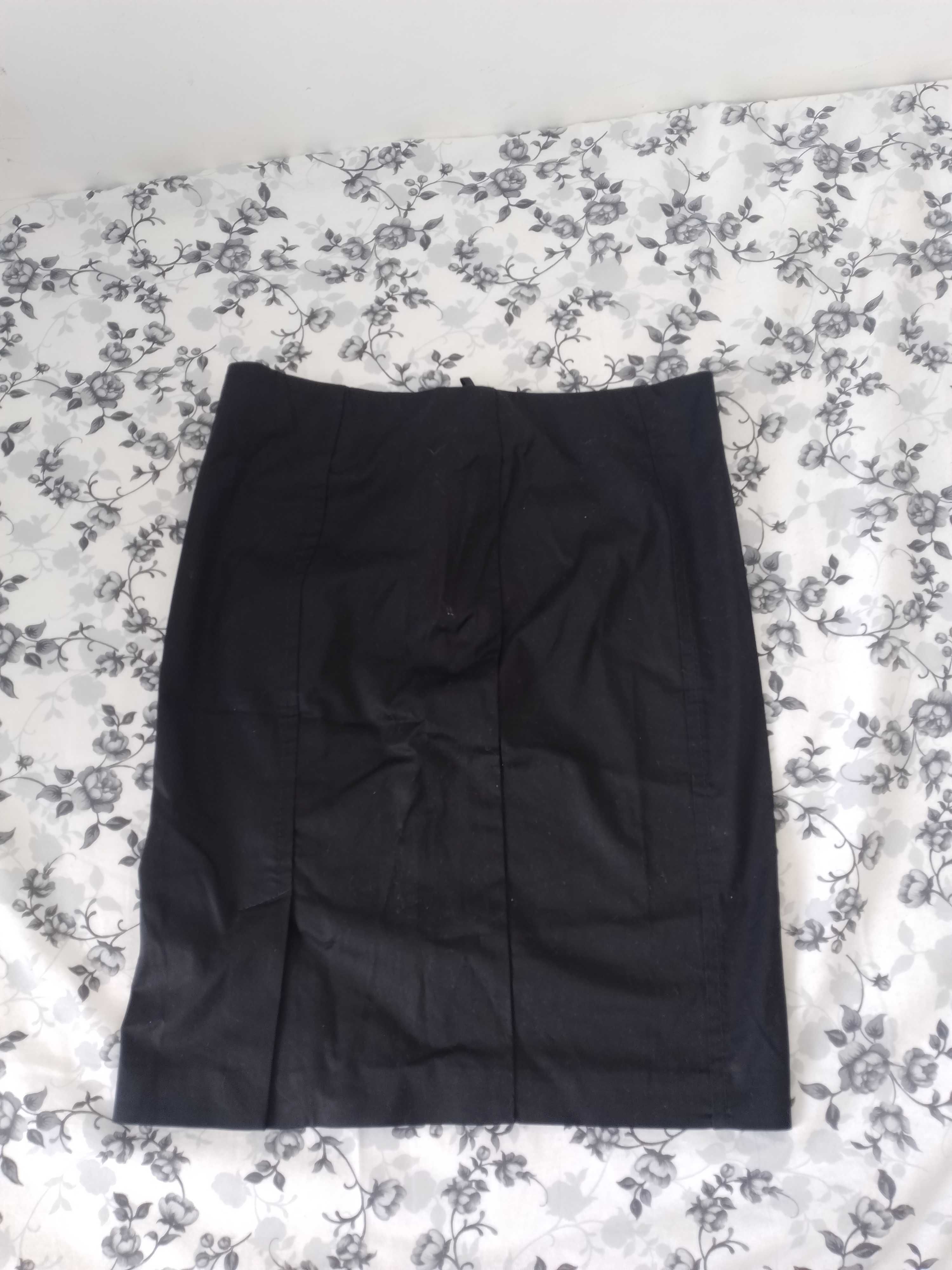 Fusta neagra din bumbac , mărimea S , nouă