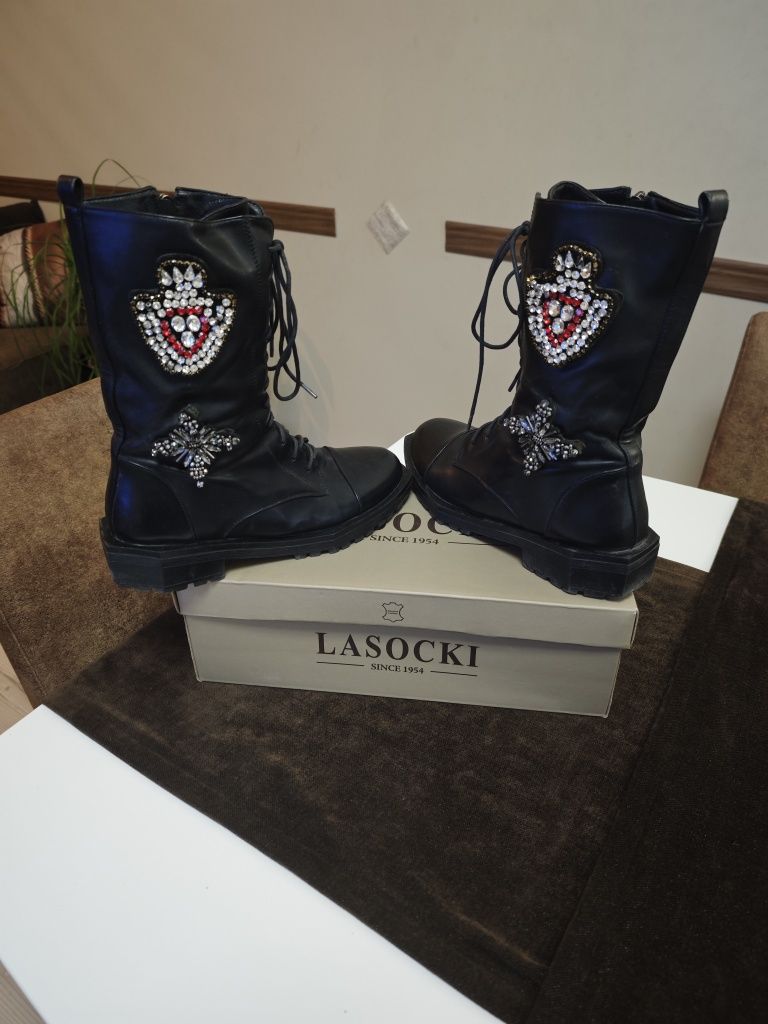 Кожени кубинки Lasocki