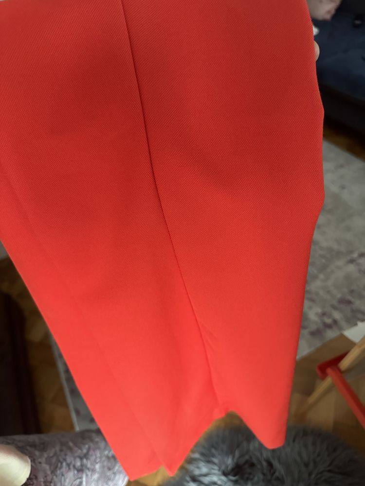 Pantaloni HM 36 rosu-oranj