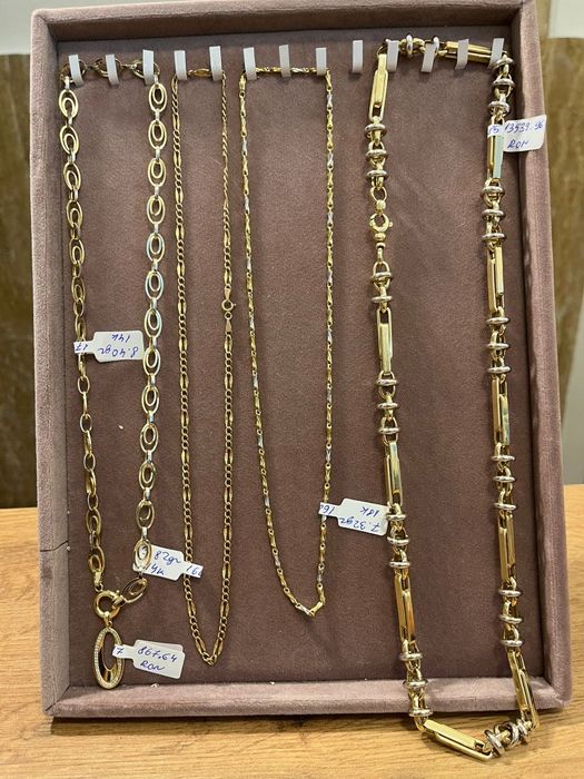 Lant Aur 14k si 18k BVX AMANET Timișoara