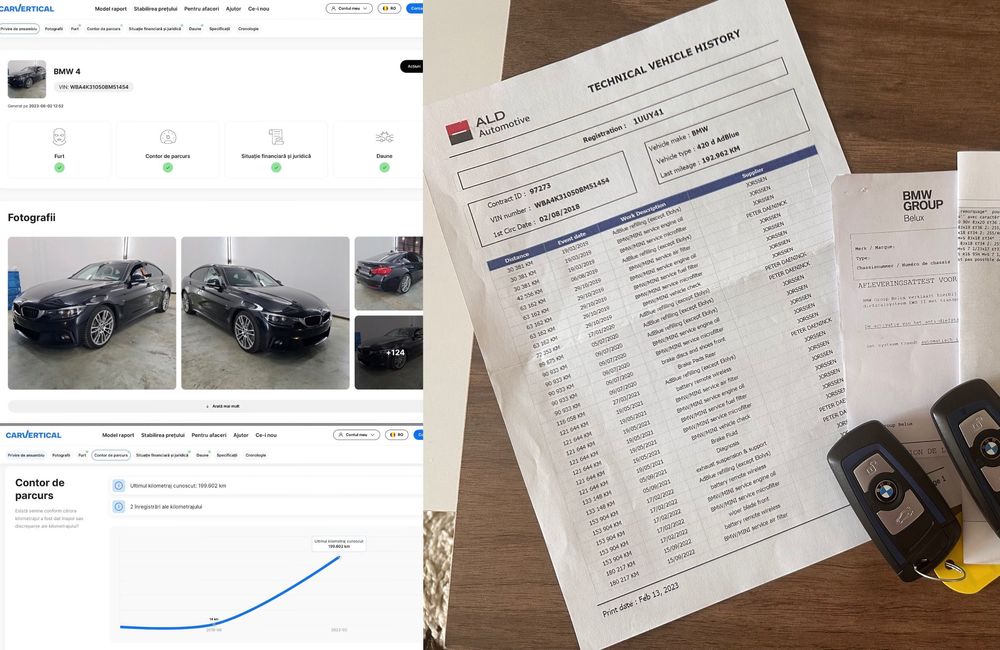 BMW Seria 4 420d GranCoupe F36 Facelift LCI Pachet M Sport, LED, Navi